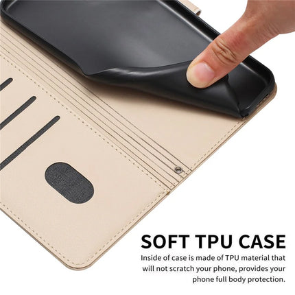For Samsung Galaxy A05 4G Case with Strap Cats Imprint Leather Wallet Phone Cover