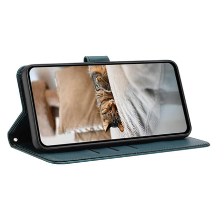 For Samsung Galaxy A05 4G Case with Strap Cats Imprint Leather Wallet Phone Cover