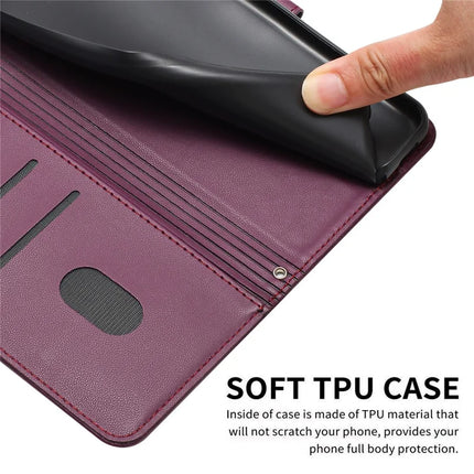 For Samsung Galaxy A05 4G Case with Strap Cats Imprint Leather Wallet Phone Cover
