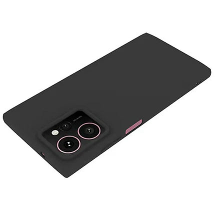 For HMD Skyline Case Soft Matte Back TPU Black Phone Cover, Large Cutout