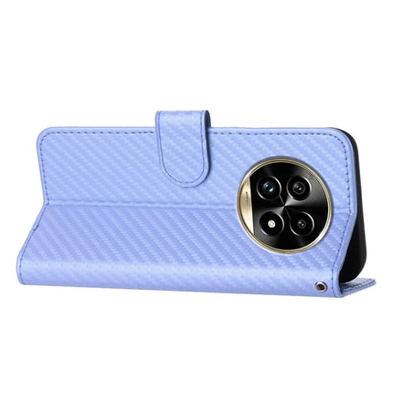 YX0070 For Realme 13 Pro 5G (Global) / 13 Pro+ 5G (Global) Wallet Case Carbon Fiber Texture Leather Cell Accessories Phone Cover