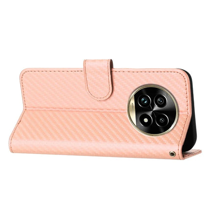 YX0070 For Realme 13 Pro 5G (Global) / 13 Pro+ 5G (Global) Wallet Case Carbon Fiber Texture Leather Cell Accessories Phone Cover