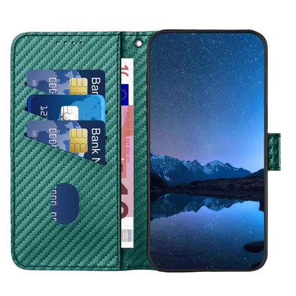 YX0070 For Realme 13 Pro 5G (Global) / 13 Pro+ 5G (Global) Wallet Case Carbon Fiber Texture Leather Cell Accessories Phone Cover