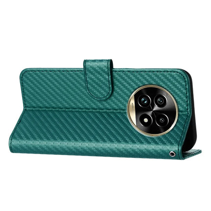 YX0070 For Realme 13 Pro 5G (Global) / 13 Pro+ 5G (Global) Wallet Case Carbon Fiber Texture Leather Cell Accessories Phone Cover