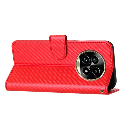 YX0070 For Realme 13 Pro 5G (Global) / 13 Pro+ 5G (Global) Wallet Case Carbon Fiber Texture Leather Cell Accessories Phone Cover