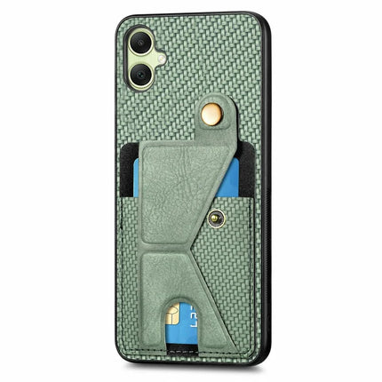 For Samsung Galaxy A06 Case K-Shaped Kickstand Leather+PC+TPU Phone Cover