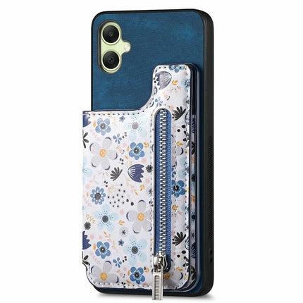 D10 For Samsung Galaxy A06 Case Pattern Kickstand Wallet Leather+TPU Phone Cover RFID Blocking