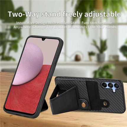 For Samsung Galaxy A16 5G / A16 4G Case K-Shaped Kickstand Leather+PC+TPU Phone Cover