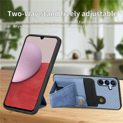 For Samsung Galaxy A16 5G / A16 4G Case K-Shaped Kickstand Leather+PC+TPU Phone Cover