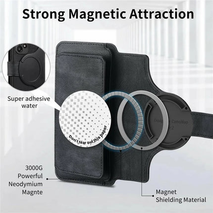 CASENEO MW-02 For Samsung Galaxy A06 Case Detachable Magnetic Leather Flip Phone Cover