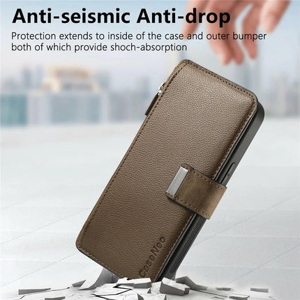 CASENEO MW-02 For Samsung Galaxy A06 Case Detachable Magnetic Leather Flip Phone Cover