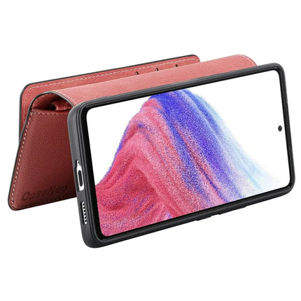 CASENEO MW-02 For Samsung Galaxy A06 Case Detachable Magnetic Leather Flip Phone Cover