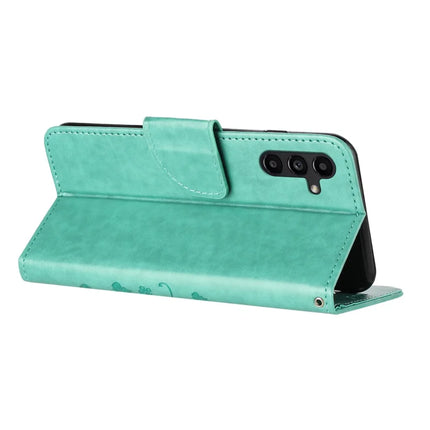 For Samsung Galaxy A16 5G / A16 4G Case Imprinted Mini Butterfly Leather Wallet Phone Cover