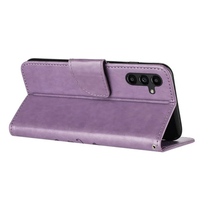 For Samsung Galaxy A16 5G / A16 4G Case Imprinted Mini Butterfly Leather Wallet Phone Cover
