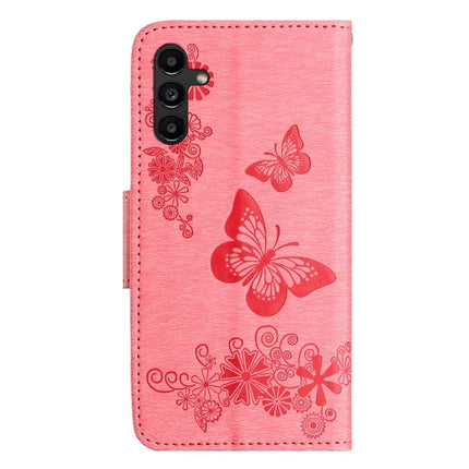 For Samsung Galaxy A16 5G / A16 4G Case Butterflies Flower Leather Wallet Flip Phone Cover