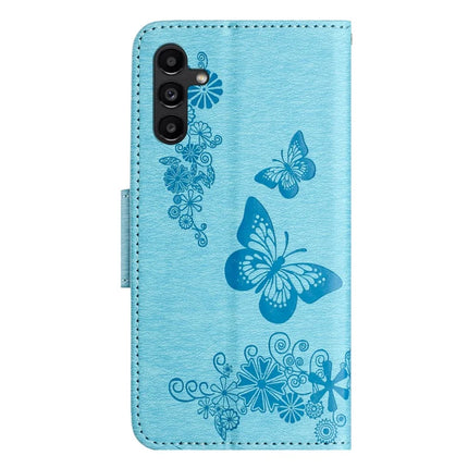 For Samsung Galaxy A16 5G / A16 4G Case Butterflies Flower Leather Wallet Flip Phone Cover
