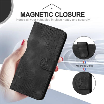 YX0080 For Motorola Moto G55 5G Case Butterfly Imprint Leather Wallet Phone Cover