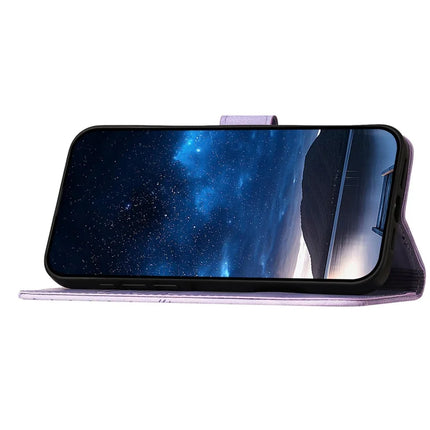 YX0080 For Motorola Moto G55 5G Case Butterfly Imprint Leather Wallet Phone Cover