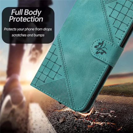 YX0080 For Motorola Moto G55 5G Case Butterfly Imprint Leather Wallet Phone Cover