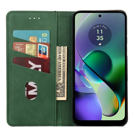 For Motorola Moto G55 5G Case PU Leather Shockproof Protection Wallet Phone Cover