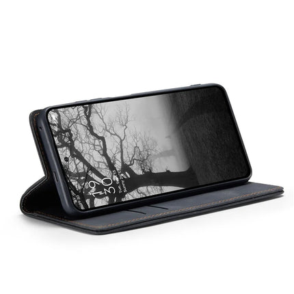 For Oppo Reno12 F 5G Case CASEME 013 Series Card Holder Stand Leather Phone Cover