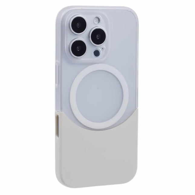 X-LEVEL For iPhone 16 Pro Case Compatible with MagSafe Matte Anti-Drop PC Phone Cover - White