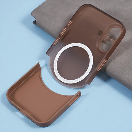 X-LEVEL For iPhone 16 Case Compatible with MagSafe Matte Anti-Drop PC Phone Cover