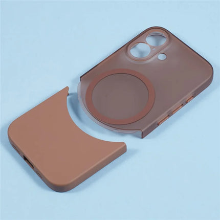 X-LEVEL For iPhone 16 Case Compatible with MagSafe Matte Anti-Drop PC Phone Cover
