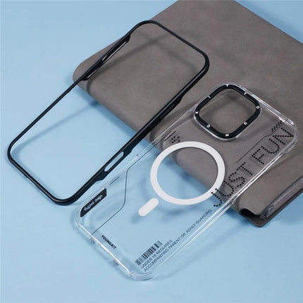 YOUNGKIT Detachable 2-in-1 Case for iPhone 16 Pro Max Phone Cover Compatible with MagSafe