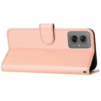 YX0070 For Motorola Moto G55 5G Wallet Case Carbon Fiber Texture Leather Cell Accessories Phone Cover