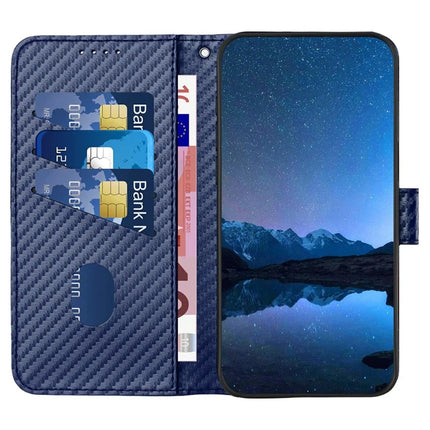 YX0070 For Motorola Moto G55 5G Wallet Case Carbon Fiber Texture Leather Cell Accessories Phone Cover