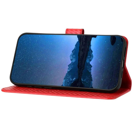 YX0070 For Motorola Moto G55 5G Wallet Case Carbon Fiber Texture Leather Cell Accessories Phone Cover