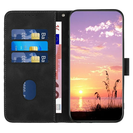 YX0060 For Motorola Moto G55 5G Case Elephant Head Pattern Leather Phone Cover