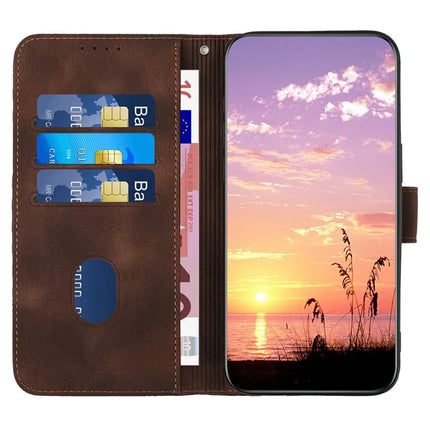 YX0060 For Motorola Moto G55 5G Case Elephant Head Pattern Leather Phone Cover