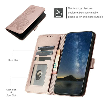 YX0050 For Motorola Moto G55 5G Case Mandala Flower Leather Wallet Phone Cover