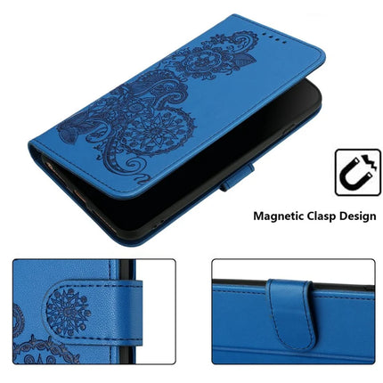 YX0050 For Motorola Moto G55 5G Case Mandala Flower Leather Wallet Phone Cover