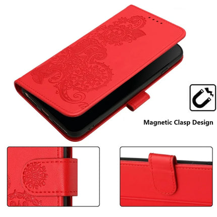 YX0050 For Motorola Moto G55 5G Case Mandala Flower Leather Wallet Phone Cover