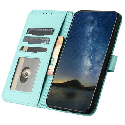 YX0050 For Motorola Moto G55 5G Case Mandala Flower Leather Wallet Phone Cover