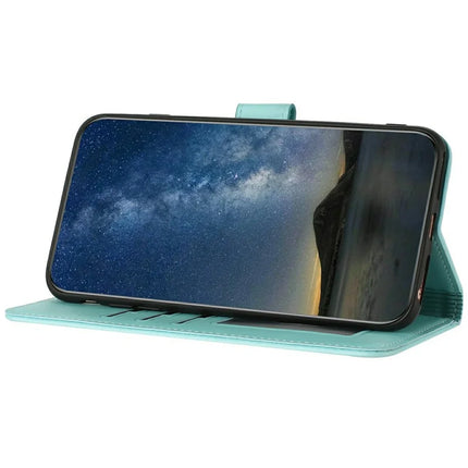 YX0050 For Motorola Moto G55 5G Case Mandala Flower Leather Wallet Phone Cover