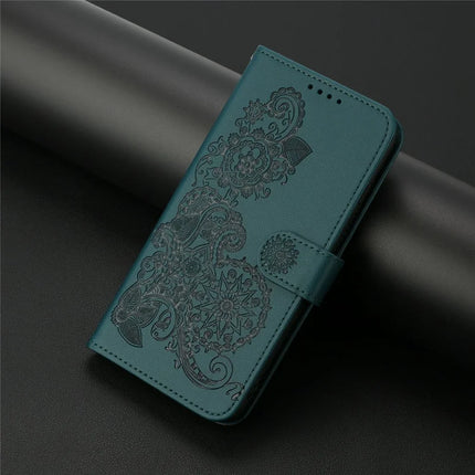 YX0050 For Motorola Moto G55 5G Case Mandala Flower Leather Wallet Phone Cover
