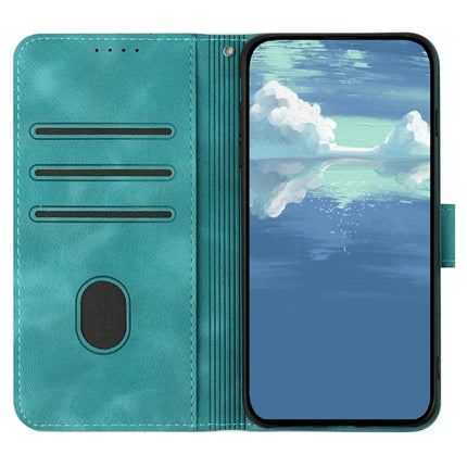 YX0040 For Motorola Moto G55 5G Case Leather Phone Cover Geometry Pattern