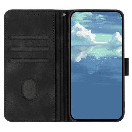 YX0040 For Motorola Moto G55 5G Case Leather Phone Cover Geometry Pattern