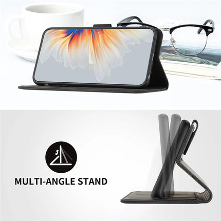 YX0030 For Motorola Moto G55 5G Case Leather Phone Cover Wallet Stand Design