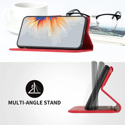 YX0030 For Motorola Moto G55 5G Case Leather Phone Cover Wallet Stand Design