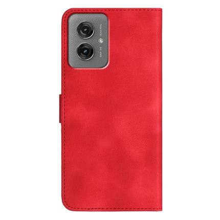 YX0030 For Motorola Moto G55 5G Case Leather Phone Cover Wallet Stand Design