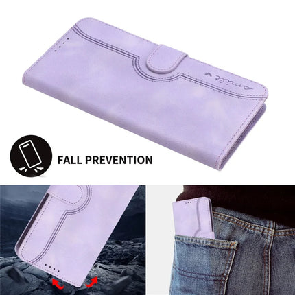 YX0030 For Motorola Moto G55 5G Case Leather Phone Cover Wallet Stand Design
