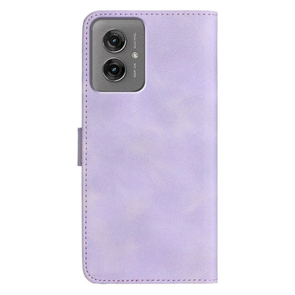 YX0030 For Motorola Moto G55 5G Case Leather Phone Cover Wallet Stand Design