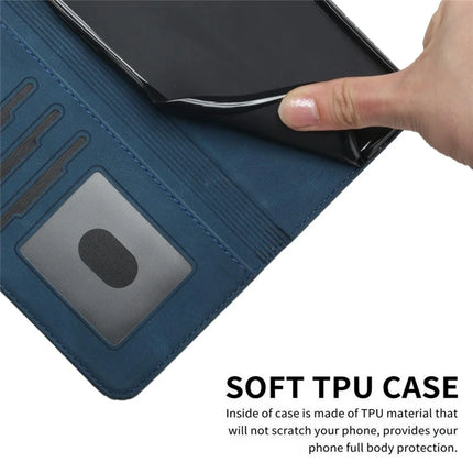 YX0010 Series for Motorola Moto G55 5G Wallet Case Rhombus Lines Leather Phone Cover