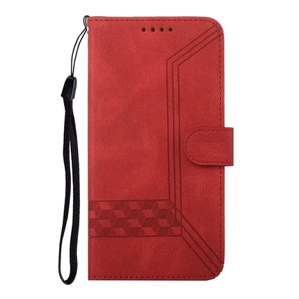 YX0010 Series for Motorola Moto G55 5G Wallet Case Rhombus Lines Leather Phone Cover