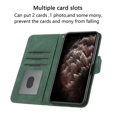 YX0010 Series for Motorola Moto G55 5G Wallet Case Rhombus Lines Leather Phone Cover